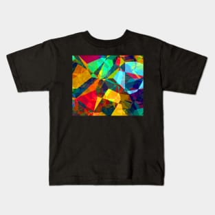 Diamond Shapes Pattern Kids T-Shirt